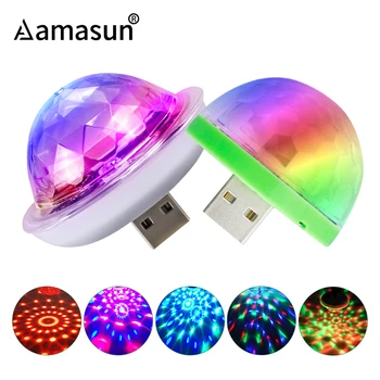 

RGB Night Light Children USB Night Lamp Sound Party Lights Voice Control Sensor Decorative Led Lights Disco Dj Stage Nightlight