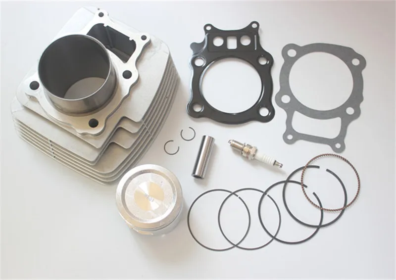 TRX350 TRX 350 PISTON RINGS GASKET KIT SPARK PLUG FOR HONDA RANCHER 2000-2006