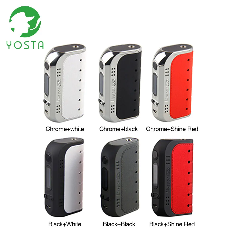 

New Original Yosta Livepor 160 TC Box MOD with 160W High Power & Advanced PTC Mode Multiple Heat Sink Design No 18650 Battery