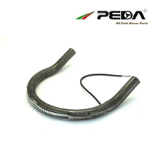 8UQ Кафе Racer Каркас сиденья обруч петля с светодиодный мотоцикл свет лампы Вертикальная поднимать Brat Стиль изогнуты Сталь гладить для HONDA YAMAHA S