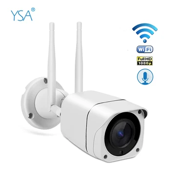 

1080P HD Wireless Home Security Camera Outdoor Waterproof Bullet WiFi IP Camera IMX307 IR Night Vision Surveillance Cam