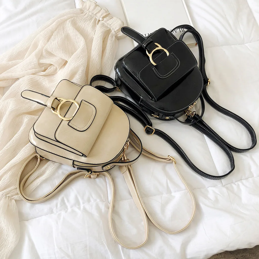 Однотонная, Маленькая женская сумка для рук 2019, подходящая для отдыха, путешествий, студенческого рюкзака, женская сумка, элегантная сумка