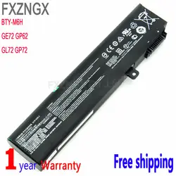 FXZNGX BTY-M6H Портативный ноутбук аккумулятор для MSI GE72 6QD-001XCN GP62 GL62 GL72 GP72 BTY-M6H серии