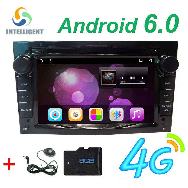 Android 6 0 2 DIN DVD GPS for Vauxhall Opel Astra H G J Vectra Antara