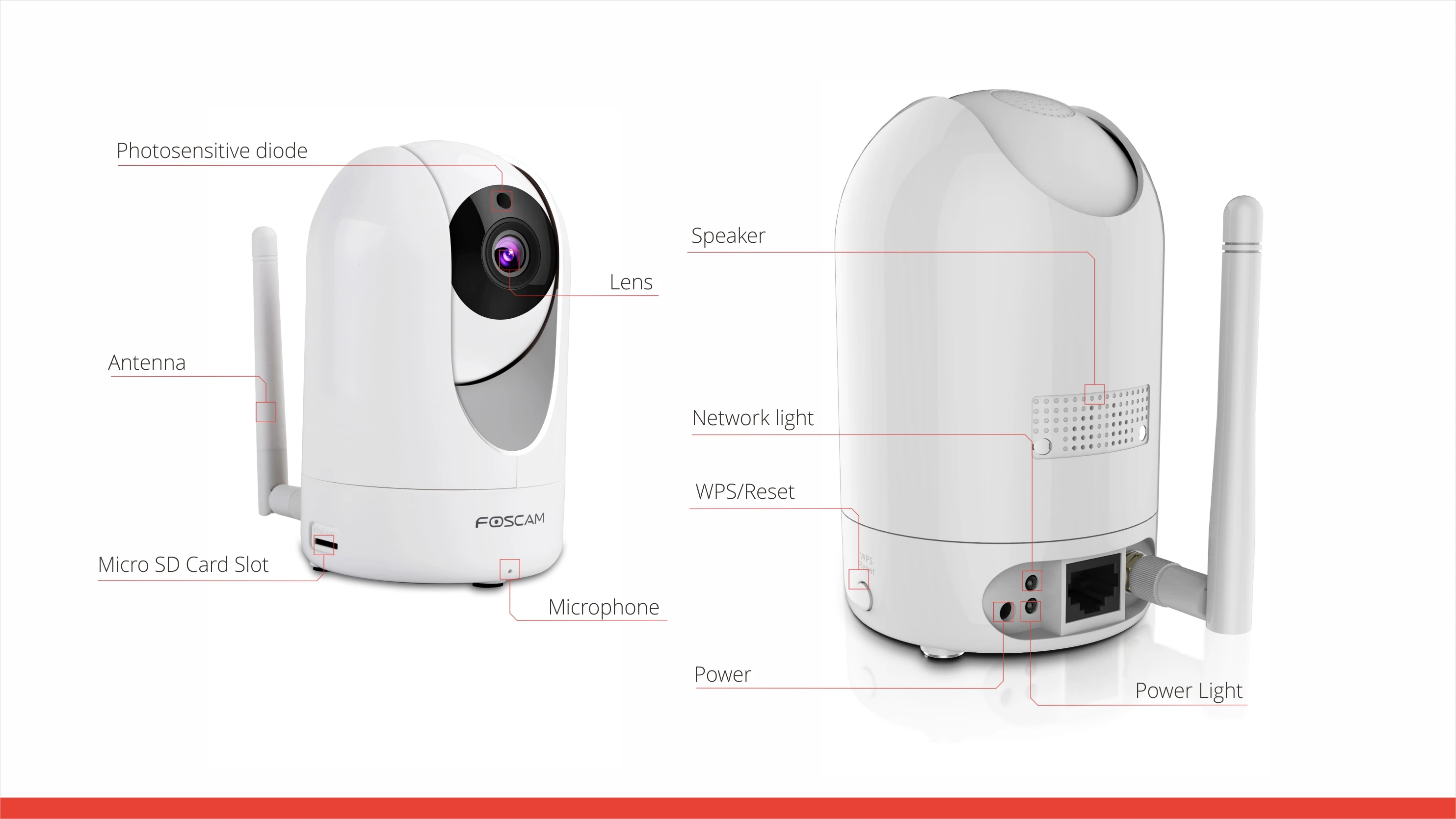 Câmera de Segurança em Casa Câmera de Vigilância de Vídeo de Segurança Foscam Super Wifi Câmera 2.4g - 5g Pan Tilt ip R4m 4mp hd 8 Cheap Câmeras de vigilância