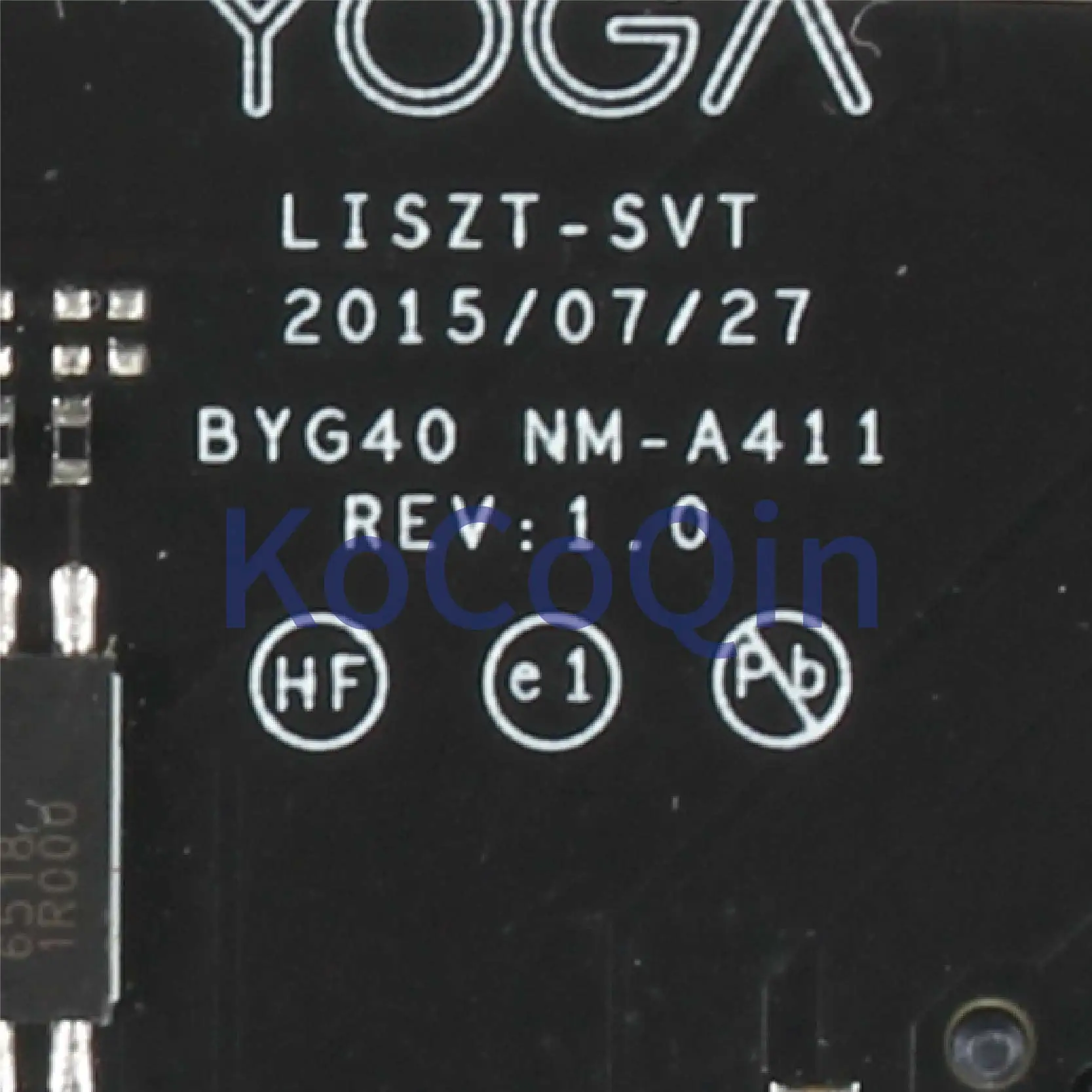 astounding KoCoQin Laptop motherboard For LENOVO YOGA 900-13ISK I7-6500U 8GB Mainboard 5B20K48435 BYG40 NM-A41