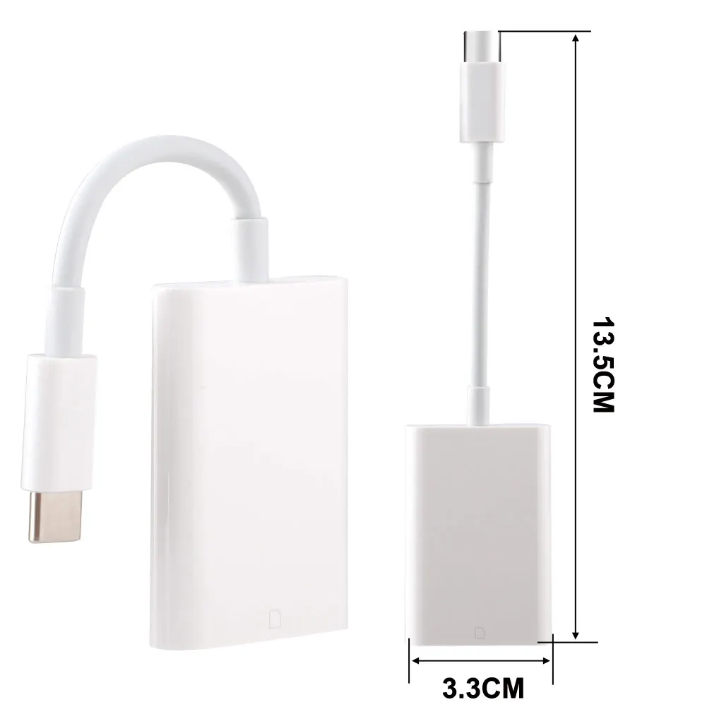 1 шт. USB 3,1 type C USB-C к SD кард-ридер адаптер для samsung huawei Xiaomi MacBook