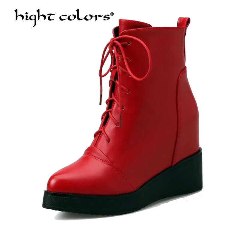 

2019 New Autumn Winter Shoes Woman Chelsea Boots Sexy Pointed Toe 10cm Height Increasing High Heels Ankle Boots Women