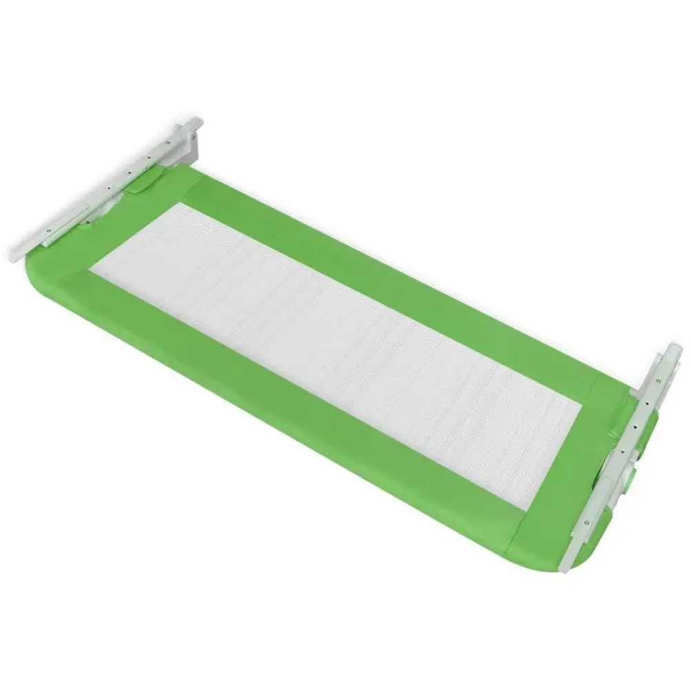 

VidaXL Children's Bed Railing 102 X 42 / 150x42 Cm Green C-10099 Plastic Protective Kid Bed Fence