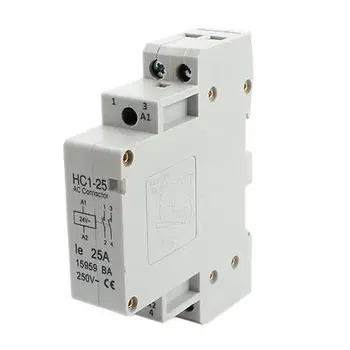 

24V Coil Voltage 25A 2 Pole Universal Circuit Control AC Contactor