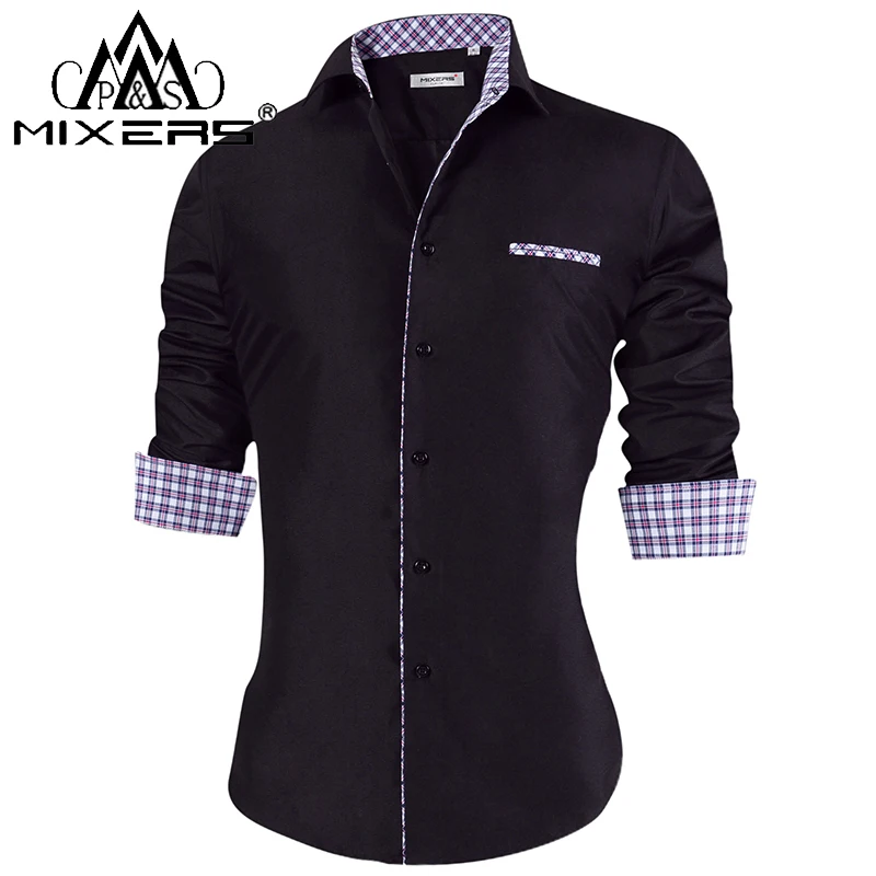 2018 أزياء الرجال قمصان طويلة الأكمام ملابس رجالي تلائم الرجل النحيف عارضة قمصان الرسمي اللباس قمصان الرجال الملابس 2018 بدوره إلى أسفل طوق 2018 أزياء الرجال قمصان طويلة الأكمام ملابس رجالي تلائم الرجل النحيف عارضة قمصان الرسمي اللباس قمصان الرجال الملابس 2018 بدوره إلى أسفل طوق