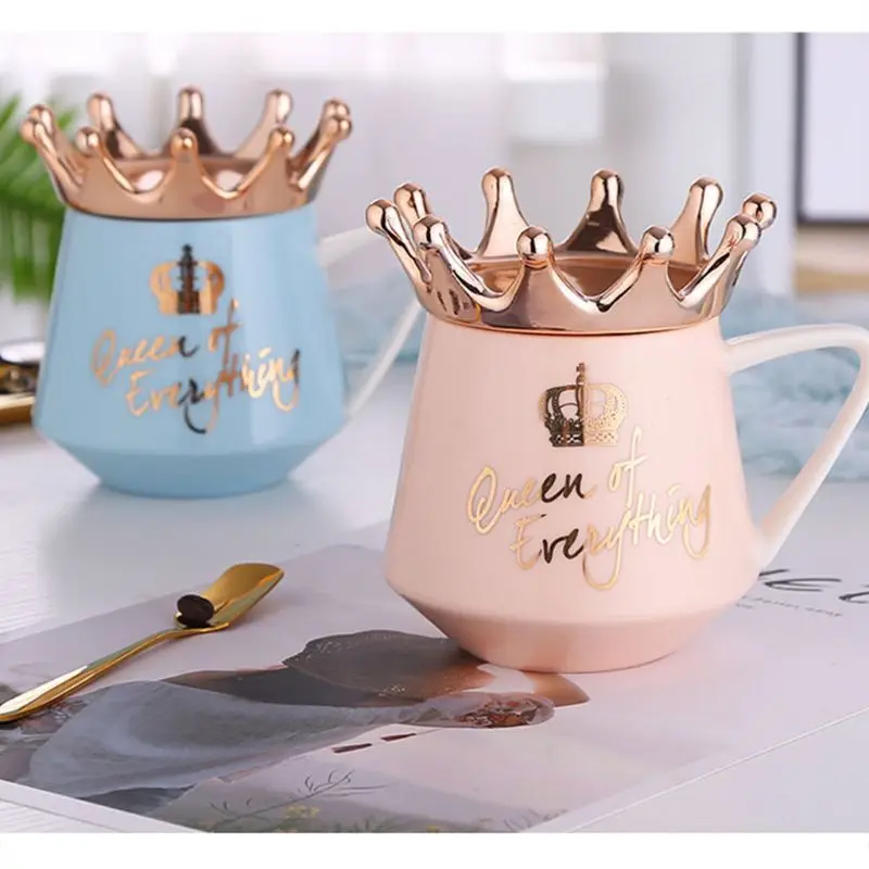 

Crown Theme Milk / Coffee Mugs Cartoon MultiColor Mugs Cup Kitchen Tool Gift