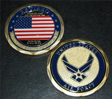 NEW Retired U.S. United States Air Force Challenge Coin, Free Shipping 1pcs/lot, NEW Retired U.S. United States Air Force Challenge Coin, Free Shipping 1pcs/lot,