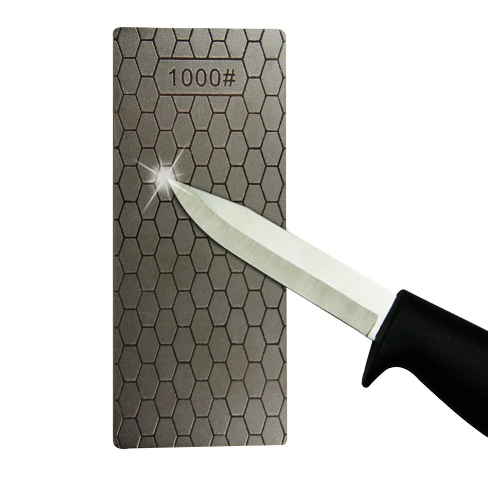 

Cutlery Sharpener Rectangular Single Sided Diamond Grinder Grindstone for Kitchen Knife Jade Seal Cutting Tool Camping Equipment