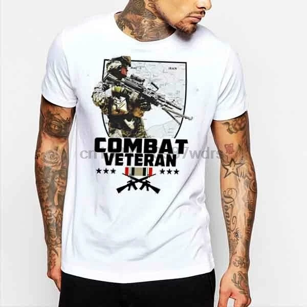 

Army Combat Veteran T-Shirt Infantry Airborne Rangers Special Forces Delta Co