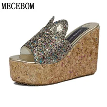 2017 Summer Korean muffin rabbit women sandals with platform sandals wild simple shoes shook with students