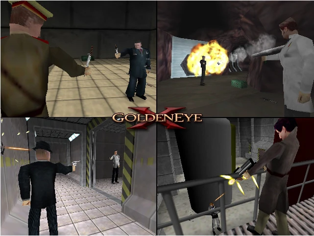 64-битная игра* GoldenEye X 5D-Hack of Perfect Dark(версия Хака! Версия США