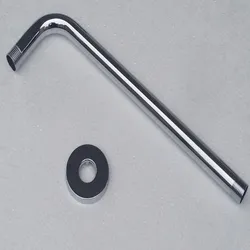 Polished Chrome Shower Head Extension Pipe - 12