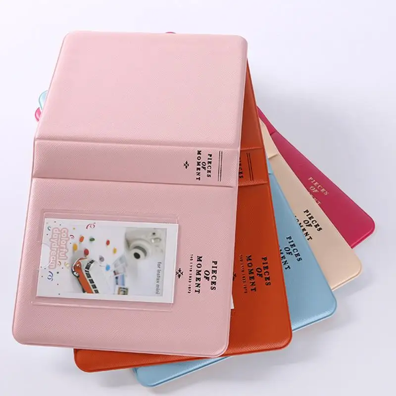 Оптовая продажа мини фотоальбом с 64 отделениями для Instax Mini 7s 8 25 50s 90 визитница
