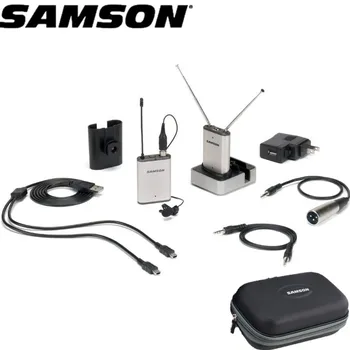 

Samson AirLine Micro Camera Wireless System camera system with micro-sized AL2 transmitter , AR2 receiver and double dock