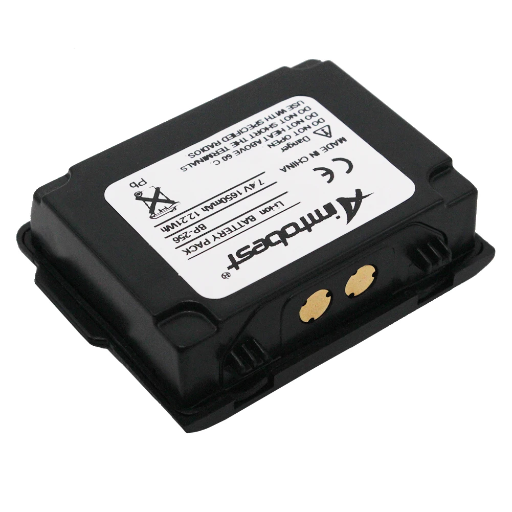 BP-256 BP256 1650 mAh литий-ионный аккумулятор высокой емкости для icom-радио IC-92AD IC-E92D ID-92