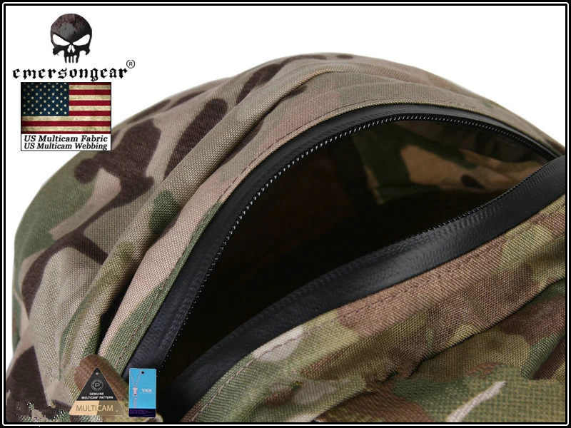 EmersonGear Y молния город штурмовой пакет путешествия многоцелевой Molle сумка EM9323 натуральная Multicam