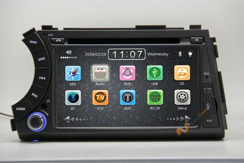 Ssangyong Actyon-Kyron car DVD 1
