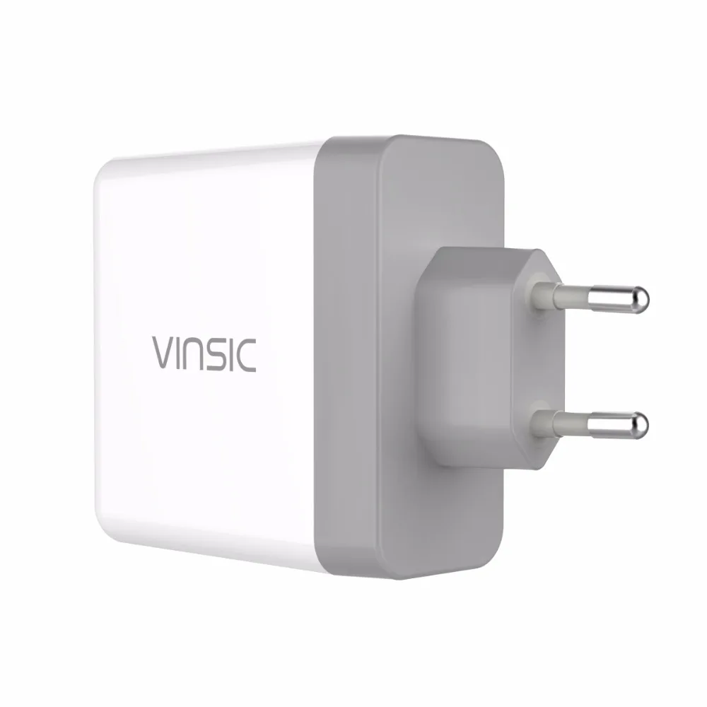 Vinsic Quick Charge 3 0 двойное настенное зарядное устройство USB QC3.0 мини адаптер для iPhone