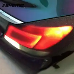 Vehemo вспышки 30x150 см наклейка автомобиля Обёрточная бумага стайлинга автомобилей Стикеры фонарь отделки Плёнки декоративные Цвет изменение