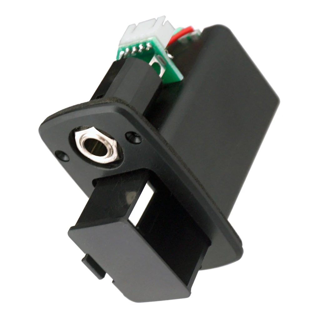 

ABS 9V Battery Holder Case Box Compartment Cover For Active Guitar Bass Parts Pickup Replacement