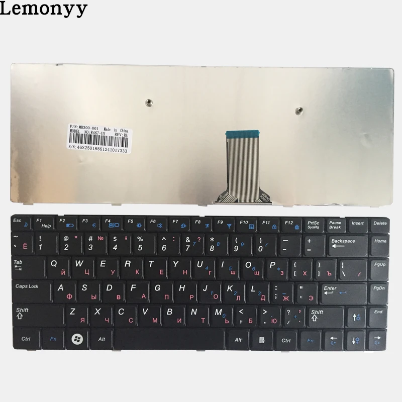 Русский/RU Клавиатура для ноутбука samsung R463 R464 R465 R470 RV408 RV410 R425 R428 R430 R439 R440 R420 R418 черный