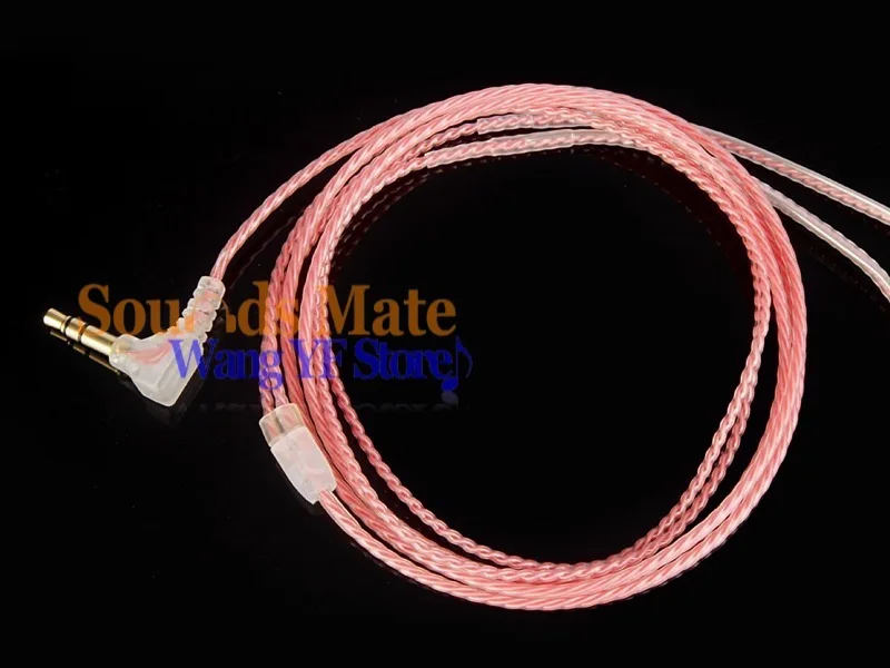 Silver Plated 6N OFC Hifi Cable For SONY XBA Z5 XBA A3 A2 H3 H2 For JVC HA FX850 In Ear Headphone