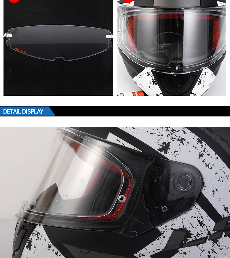 LS2 FF328 мотоциклетный шлем козырек Прозрачный Pinlock Анти-туман патч подходит для LS2 FF353 FF320 шлем объектив противотуманная пленка