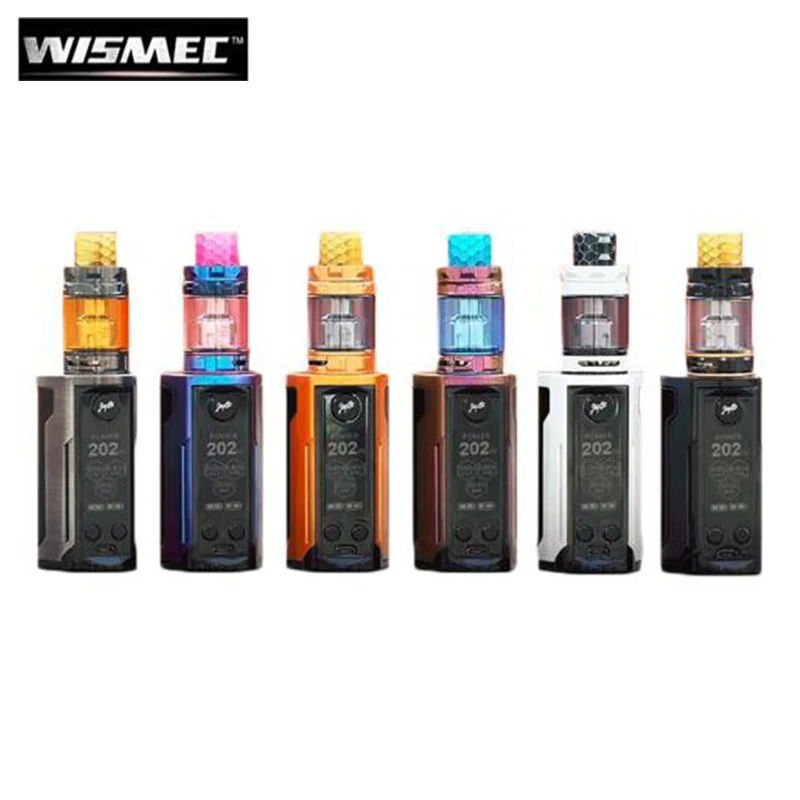 Original Wismec Reuleaux RX GEN3 Dual Kit with 5.8ML GNOME King Tank WM01 230W RX GEN 3 Dual Box MOD