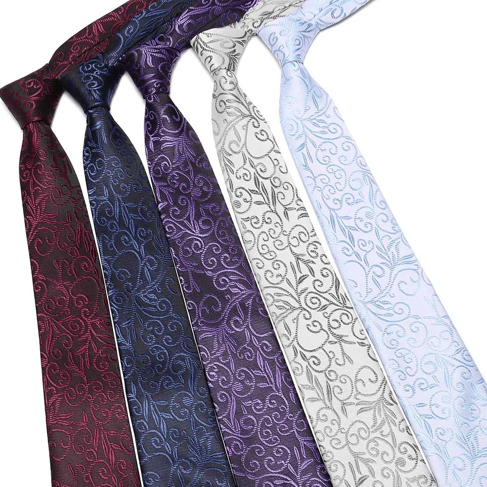 

7.5 cm necktie high fashion skinny tie Floral ties for men slim cravat neckties men 2019 gravatas dos homens