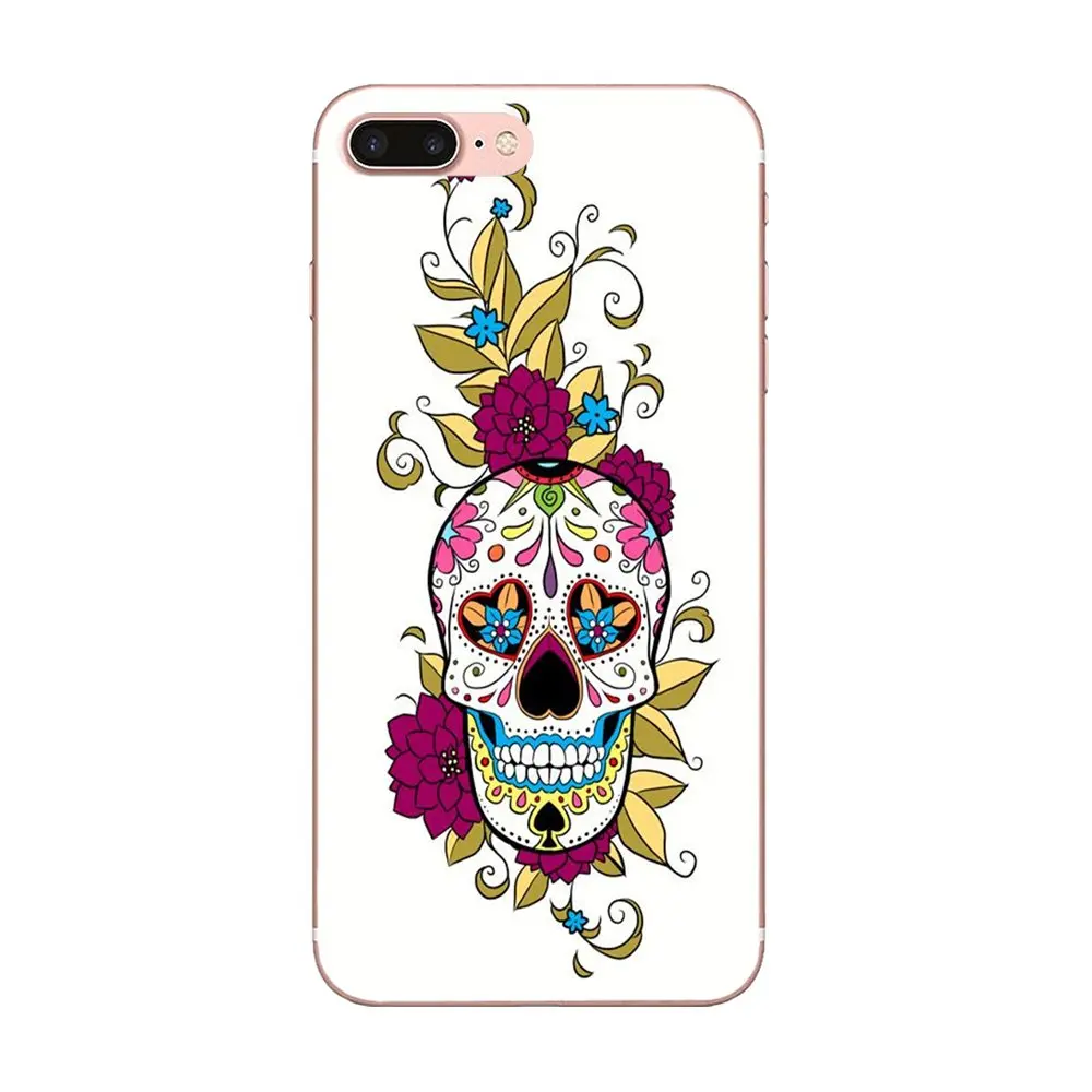 Мягкий Топ продаж для Apple iPhone 4 4S 5 5C 5S SE 6 6S 7 8 Plus X XS Max XR цветной мексиканский