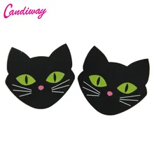 Candiway сексуальный женский милый кот и мяч стиль наклейки на грудь невидимый бюстгальтер для груди Накладка для предотвращения протекания для груди паста Интимная