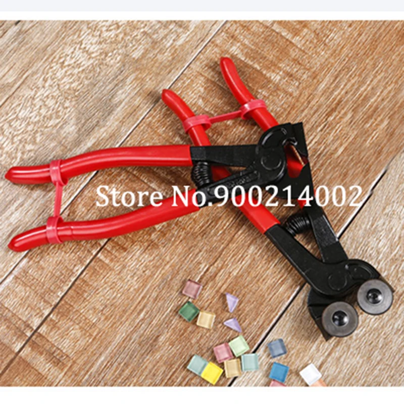 

Mosaic DIY special hand-cut cutting tools Professional round mouth mosaic scissors pliers flat glass clamp