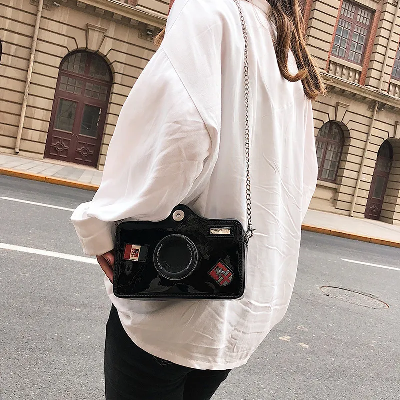 

2019 Summer Personalized Mini Women Wild Shoulder Bags Vintage Camera Shape Crossbody Messenger Flap Bag Female Tote Clutch