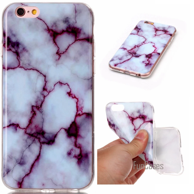 Phone Cases For iPhone 6s Case Marble Stone image Painted Cover iPhone6s Mobile Bags &amp 6 | Мобильные телефоны и