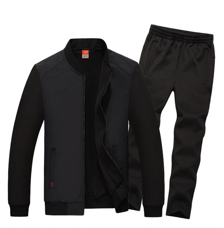 HTB1cW6YSFXXXXcTXVXXq6xXFXXXt image HTB1cW6YSFXXXXcTXVXXq6xXFXXXt AmberHeard 2019 Fashion Autumn Winter Men Sporting Suit Jacket+Pant Sweatsuit 2 Piece Set Sportswear Mens Clothing Tracksuit Set