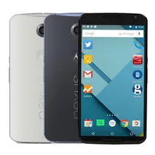 Motorola Nexus6 XT1103 четырехъядерный мобильный телефон 5,96 дюймов 3 Гб ram 32GBROM 13 МП 4G LTE отремонтированный