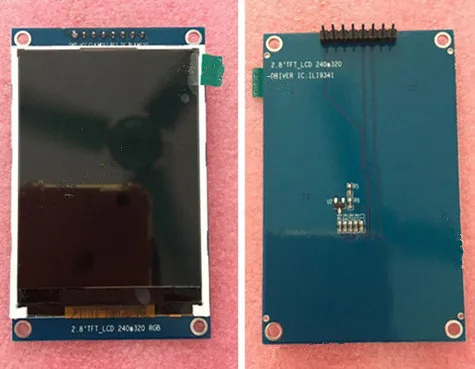 Цветной ЖК-экран 2 8 дюйма 8PIN SPI HD TFT с адаптером платы ILI9341 Привод IC 240(RGB)* 320 без