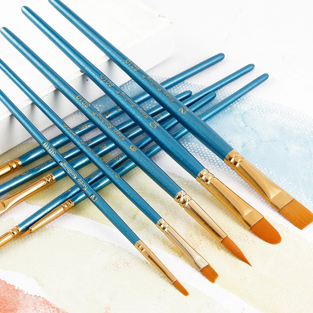 Buy New Professional 10 pcs Paint By Number Brushes