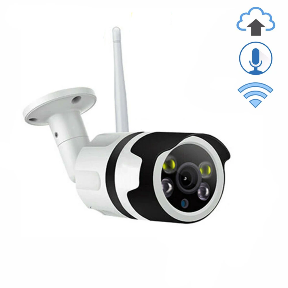 Беспроводная ip камера с облачным хранилищем 1080p HD Wi Fi водонепроницаемая P2P Onvif