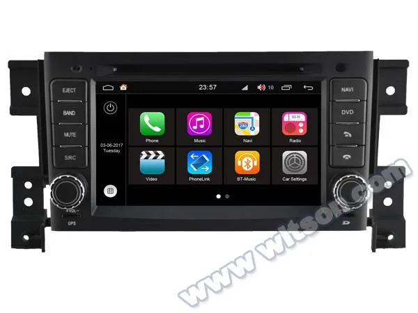 Flash Deal 7" Octa-Core Android 8.0 Car DVD Multimedia Navigation GPS Radio for Suzuki Grand Vitara 2005-2012 with Optional ADAS Function 5