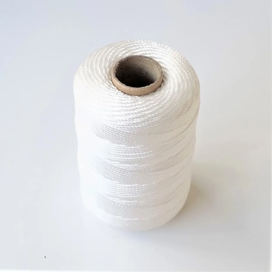 

800FT(243.8m) #18 Twisted PP Mason Line Chalk rope Abrasion Rot Mildew Resistant, Masonry Marine Fishing DIY Crafting Gardening