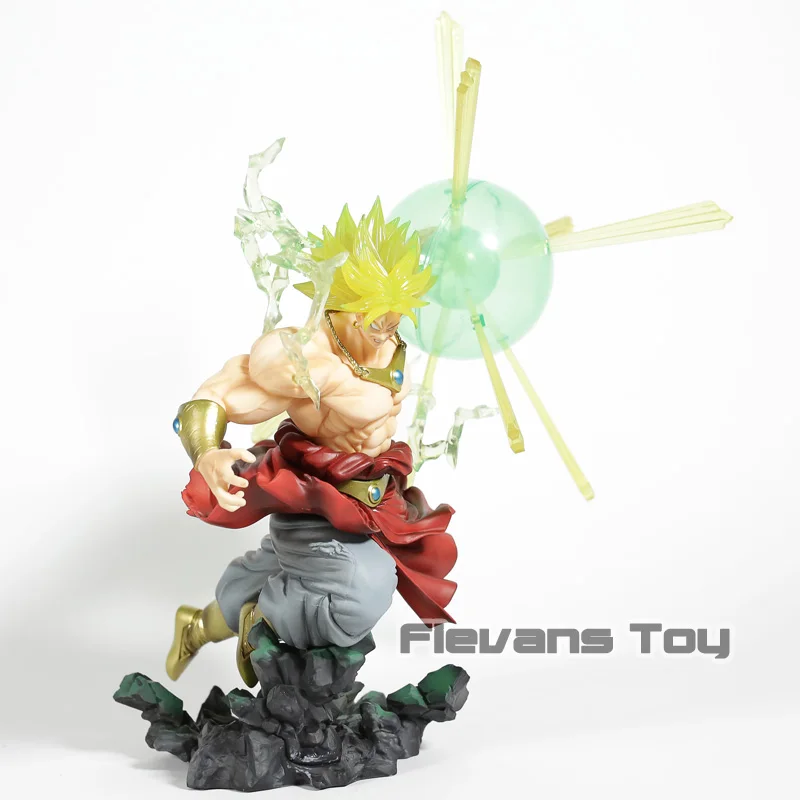 Dragon Ball Z легендарный Супер Saiyan Broly Urning сражения Ver. ПВХ Рисунок Модель игрушки коллекция Статуэтка Статуя