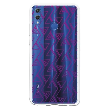 

Stand case costume drawing Triangulos Purples WP016 for Honor 8X