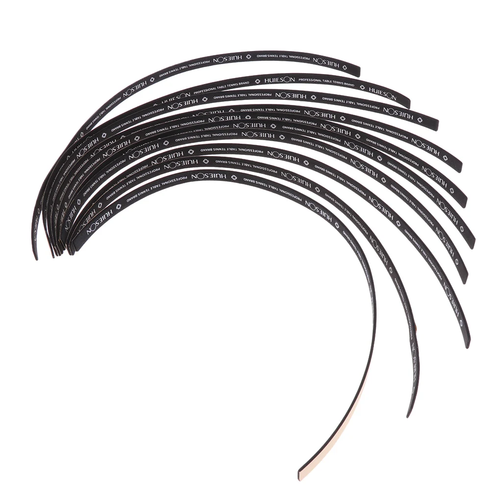 10 Pieces Table Tennis Edge Tape / Racket Side Tape Protect the Bottom Board of Table Tennis Bat from Bump Damage 10 Pieces Table Tennis Edge Tape / Racket Side Tape Protect the Bottom Board of Table Tennis Bat from Bump Damage